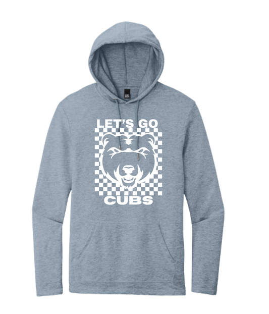 Adult Featherweight Hoodie- Let's Go Cubs