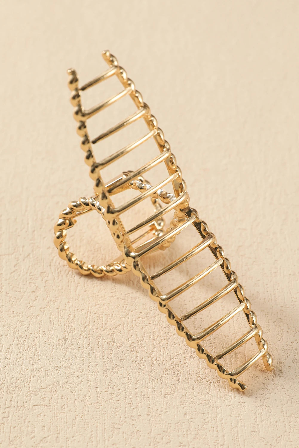 Gold Twist Hair Clip