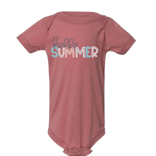 Hello Summer Onesie
