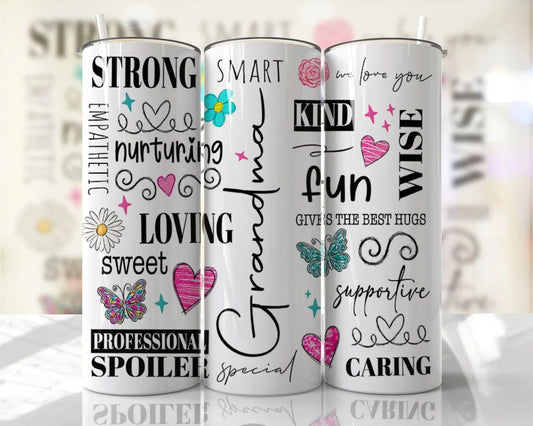 Grandma - strong ;smart
